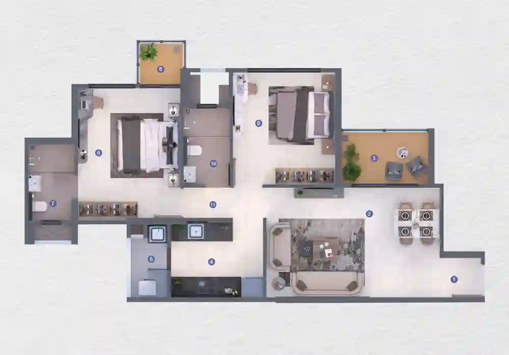 2 BHK