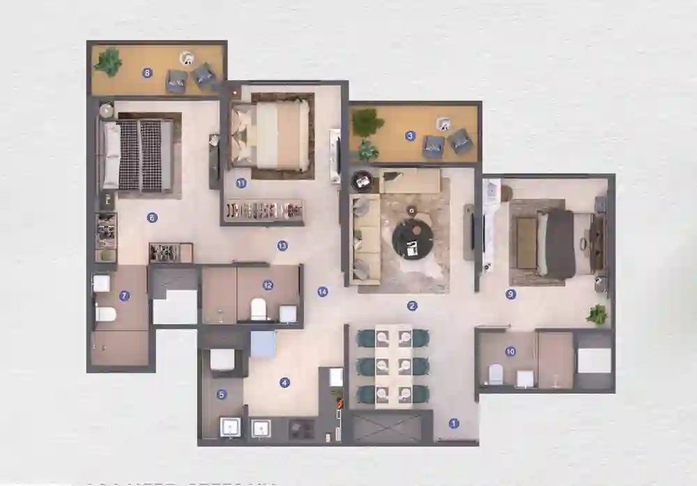 3 BHK